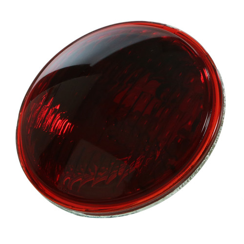 4825R Sealed Beam Lamp Bulb Light, Red, PAR36 4.5" 50/18 Watt 28 Volt