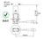 Halogen Bulb H3 100W Bullet Terminal, 12V 100 Watt