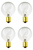 4-PackLight  Bulb #20-99C Clear 12 V, 13W, BA15s Base, G-16.5, Camper/RV