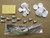 80-552B (ZD-985) Desoldering Station Spares: Heater + 9 Tips, 20 Filters, Sponge