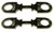 TWO 150A Diesel Glow Plug Strip HSB Fuse 150 Amp, Donut Ends, Flosser Germany