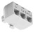 RJ11 Phone Line Splitter/Separator/Adaptor for 2 lines (1 Plug, 3 Sockets) White