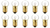 Box of 10 #425 Miniature Bulbs 5V 0.5A, 2.5W, E10, G-4.5