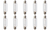 Box of 10 FT2410X Xenon Lamp Automotive Bulb Auto Lightbulb 24V 10W 44mm