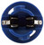 10 pcs PCB bulb socket, blue, for W2.1x9.5d wedge bulbs (for 158, 194, 555 etc)