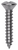 Tapping Screw #6 X 3/4", Phillips Oval Head, Chrome (Qty:100)