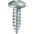 Tapping Screw #8 x 1/2", Phillips Pan Head, Zinc Finish (Qty:100)