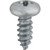 Tapping Screw #10 X 1/2", Phillips Pan Head, Zinc (Qty:100)