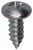 Tapping Screw #10 X 1/2", Phillips Pan Head, Zinc (Qty:100)