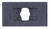 Flat Nut for 1/8" Stud, Size 5/16" X 9/16", Phosphate, (Qty:100)