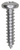 Tapping Screw #8 X 3/4" Phillips Pan Head, Zinc (Qty:100)