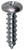 Tapping Screw #10 X 3/4" Phillips Pan Head, Zinc (Qty:100)
