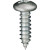 Tapping Screw #12 X 3/4" Phillips Pan Head, Zinc (Qty:100)