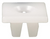 License Plate Nylon Nut 1/4-20 Screw Size for GM 1196781 (Qty:50)