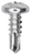 Tapping Screw #8 X 1/2", Phillips Pan Head TEKS, Zinc (Qty:100)