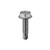 Tapping Screw #10 X 3/4" Hex Washer Head TEKS, Zinc (Qty:100)