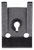 Spring Type U-Nut, #6 Screw Size, 3/8" Edge to Hole Center (Qty:50)
