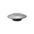 Plug for Sheet Metal, Black Plastic, 1/2" Hole, 7/8" Head, 14-26 ga (Qty:100)