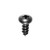 Tapping Screw #10 X 1/2", Phillips Pan Head, Black Oxide (Qty:100)