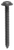 Tapping Screw Phillips Flat Washer Head #8 X 1.5" Black (Qty:50)