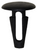 Retaining Clip 13mm Head, 15mm Stem, for Nissan, Toyota (Qty:25)