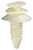 Door Trim Panel Retainer White Nylon for GM 15612948,15607165 (Qty:25)