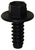 Slotted Hex Washer Head License Plate Screw, #14 X 5/8"  for Ford (Qty:50)