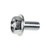 Hex Flange License Plate Screw M6-1.0 X 12mm, Class 10.9 (Qty:50)