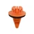 Orange Moulding Clip With Sealer, 17mm Head, for Toyota 75397-35010 (Qty:10)