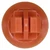 Orange Moulding Clip With Sealer, 17mm Head, for Toyota 75397-35010 (Qty:10)