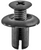 Screw-Type Retainer, 18mm Head, 8mm Hole, for Kia 0G032-50037-A (Qty:15)