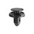 Push-Type Retainer, 18mm Head, 8mm Hole for Toyota & Nissan 01553-09611 (Qty:15)