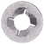 Pushnut Bolt Retainer for M5-0.8 Bolt, 11mm OD, 6100839 (Qty: 100)