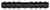 Straight Connector 3/16" x 3/16", Triple-Barbed Ends, Nylon, Black (Qty: 10)