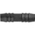 Straight Connector 3/8" x 3/8", Triple-Barbed Ends, Nylon, Black (Qty: 10)