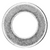 12mm DIN 125 Metric Flat Washers, 13mm ID, 24mm OD, 2.5mm Thick, Zinc (Qty: 50)