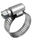 1-5/16" to 2-1/4" Hose Clamp, 1/2" wide Stainless Steel Band, SAE F 28 (Qty: 10)