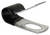 Closed Clamp 1/4" ID, Galvanized, Vinyl Coated (Qty: 25)