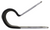 Closed Clamp 3/8" ID, Galvanized, Vinyl Coated (Qty: 25)