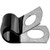 Closed Clamp 1" ID, Galvanized, Vinyl Coated (Qty: 25)