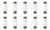 Box of 10 #6411 Lamp Auto Bulb Automotive Lightbulb