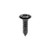 Tapping Screw #8-18 x 5/8", PhillipsOval Head #6, AB Tip, SEMS, Black (Qty: 100)