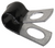 Closed Clamp, 3/16" ID, Galvanized, Vinyl Coated (Qty: 25)