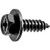 Tapping Screw M6.3-1.81 x 20mm, Phillips Hex SEMS, 16mm OD (Qty: 50)