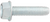 Thread Cutting Screw 3/8"-16 x 1-1/2", 9/16" Hex Washer-Head, Type F (Qty: 25)