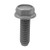 M8-1.25 x 25mm Metric Hex Flange Head Screw, 17mm Washer, Grade 9.8 (Qty: 25)