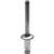 Peel Type Rivet, 1/4" Shank, 5/64" Grip, 0.5" Flange, for GM, Ford (Qty: 25)