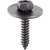 Tapping Screw, M6.3-1.81 x 30mm Hex Head SEMS 24mm Washer, A/AB Point (Qty: 50)