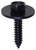 Tapping Screw, M6.3-1.81 x 30mm Hex Head SEMS 24mm Washer, A/AB Point (Qty: 50)
