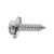 M4.2-1.41 x 20mm Pozidriv Pan Head Screw + 12mm Washer A/AB - Chrome (Qty: 50)